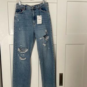 90s Full Length Zara Denim